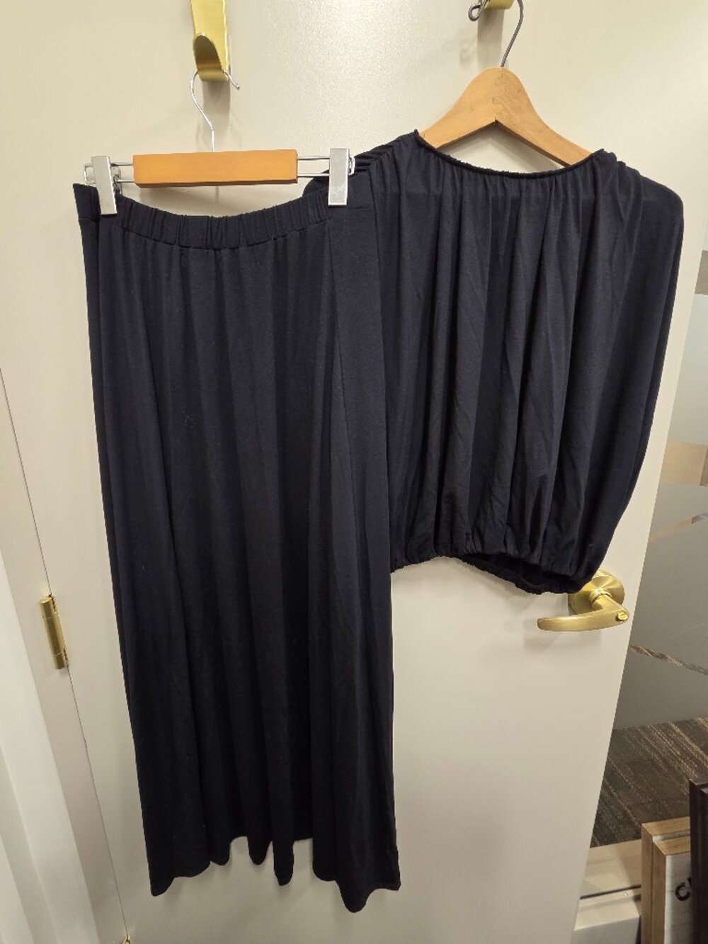 Velvet by Graham & Spencer Black 2-Piece Set